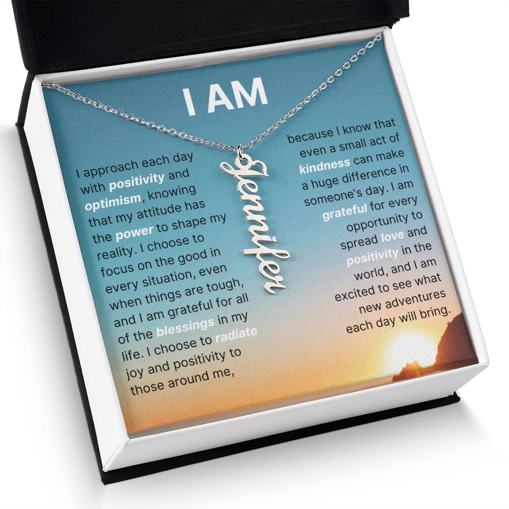The "I Am" Necklace - Power To Shape My Reality