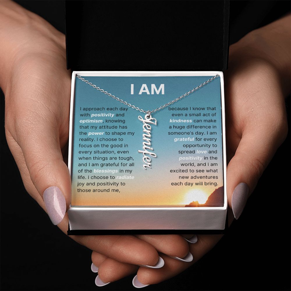 The "I Am" Necklace - Power To Shape My Reality