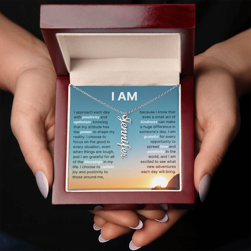 The "I Am" Necklace - Power To Shape My Reality