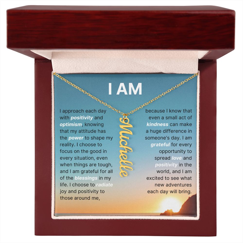 The "I Am" Necklace - Power To Shape My Reality
