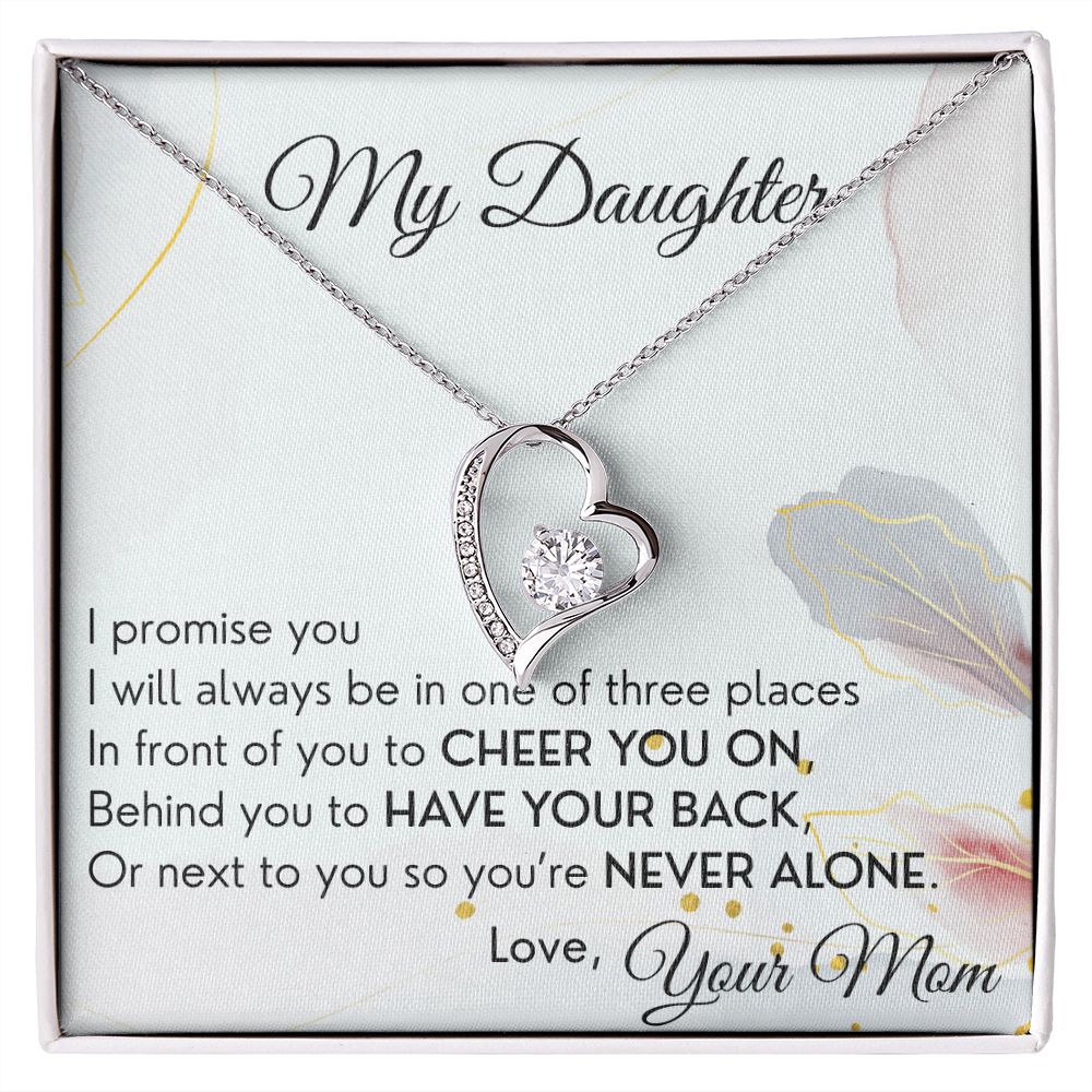 My Promise - Forever Love Necklace For Daughter