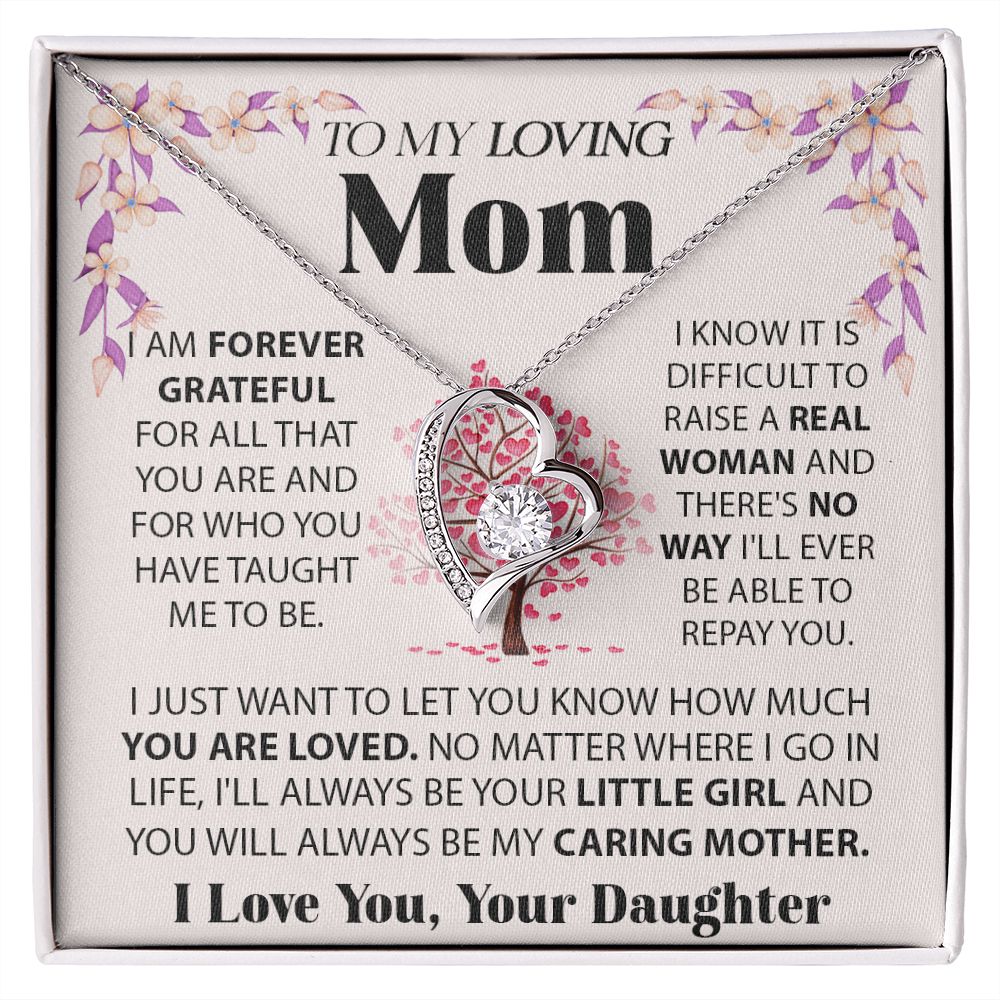 Forever Grateful - Forever Love Necklace For Mom
