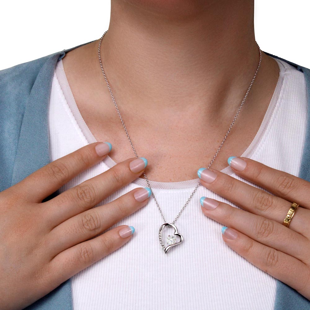 You Are Tough - Forever Love Necklace For Best Friend