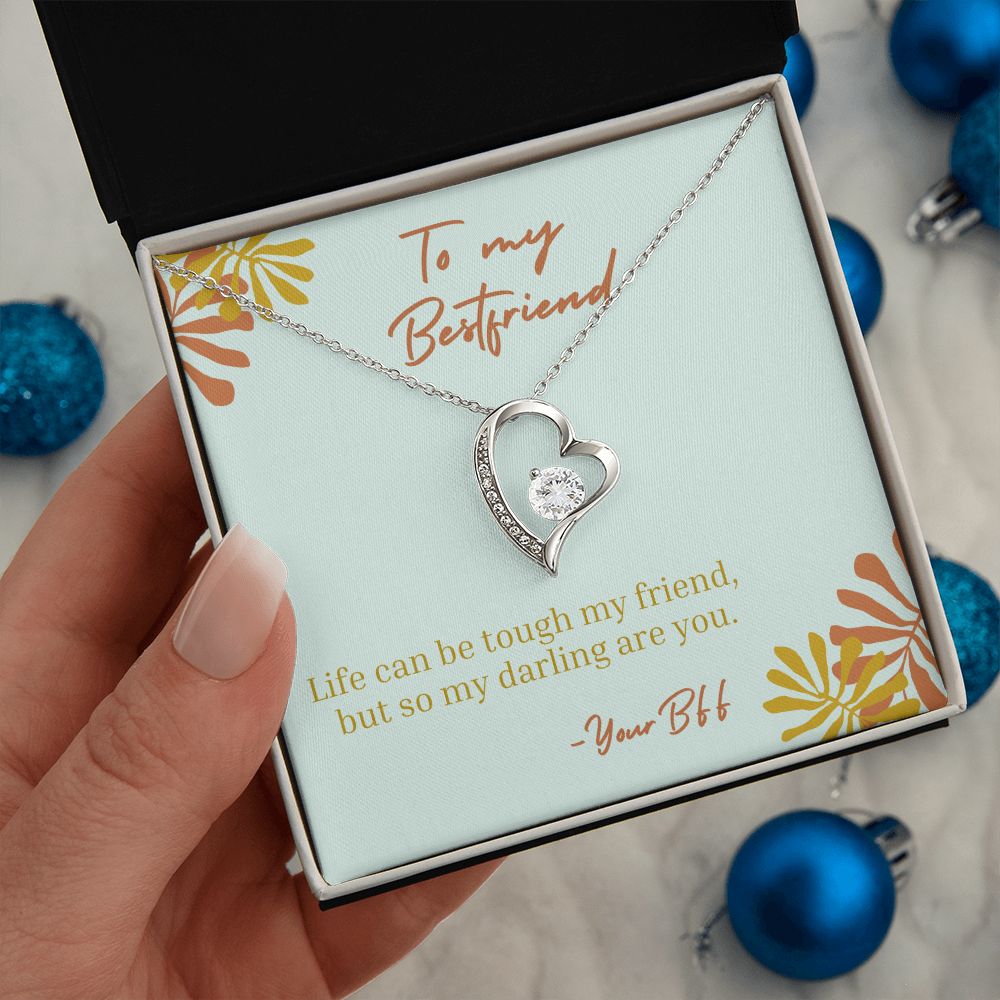 You Are Tough - Forever Love Necklace For Best Friend