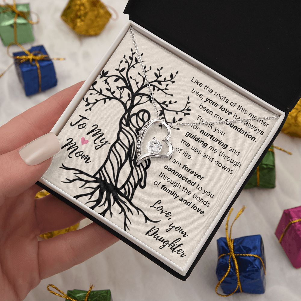 Forever Connected - Forever Love Necklace For Mom