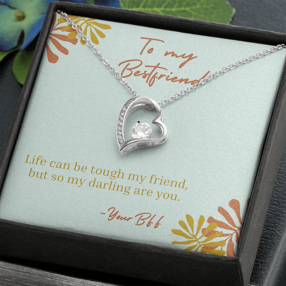 You Are Tough - Forever Love Necklace For Best Friend