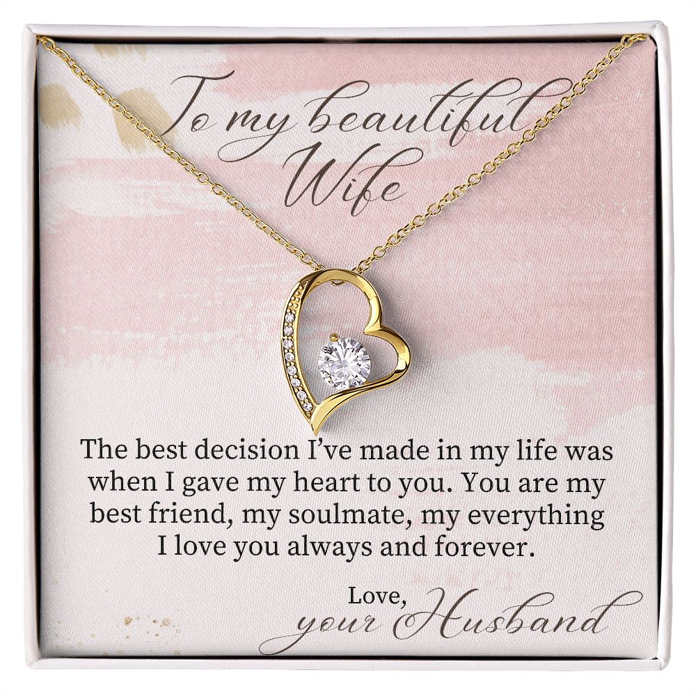 My Everything - Forever Love Necklace For Wife