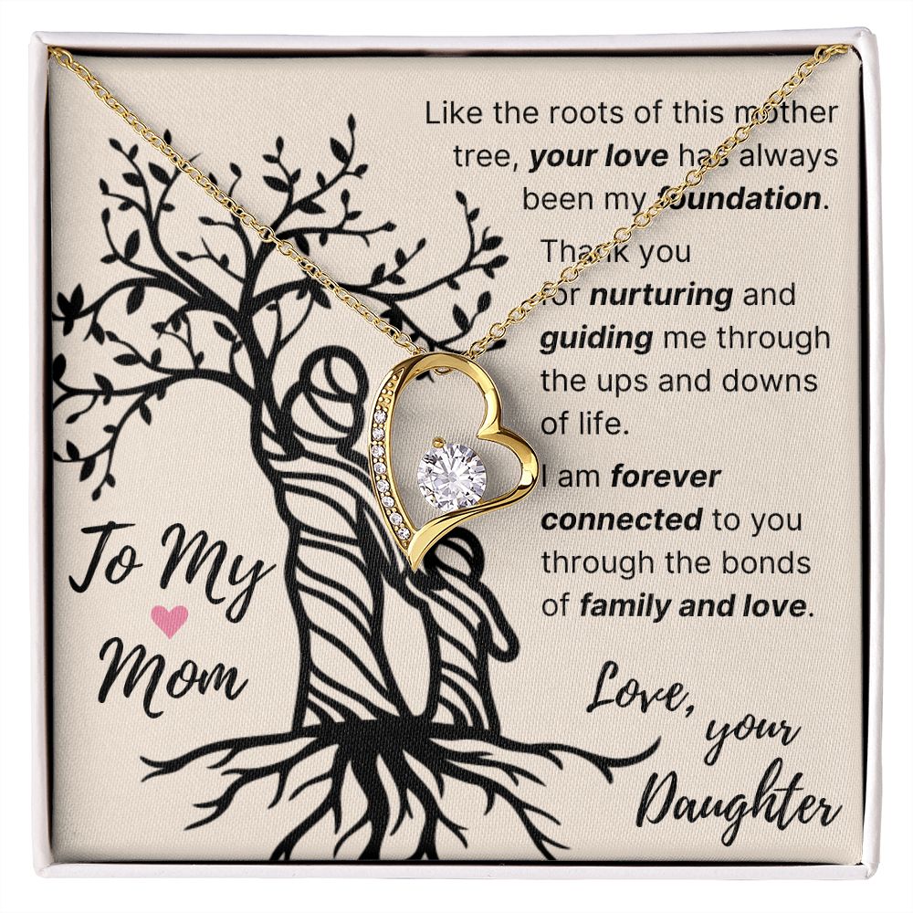 Forever Connected - Forever Love Necklace For Mom