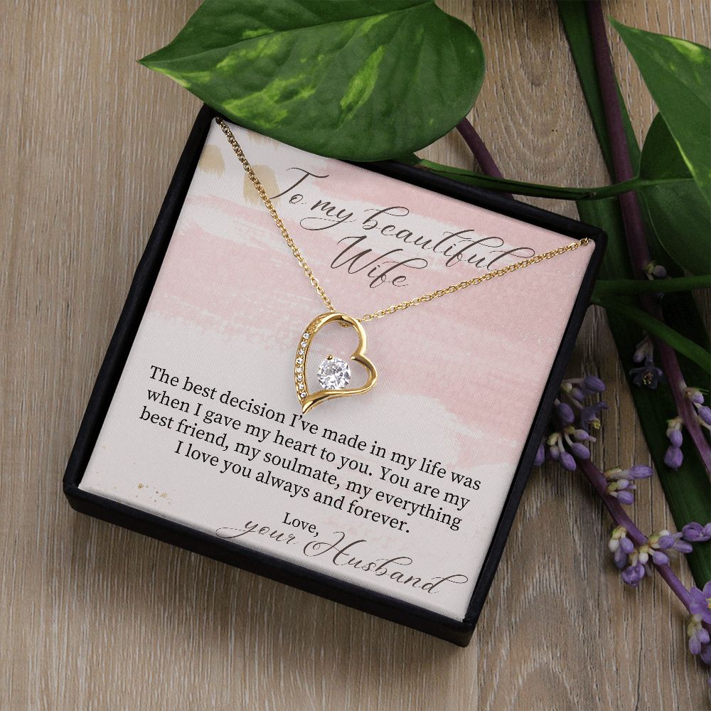 My Everything - Forever Love Necklace For Wife