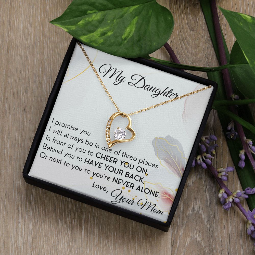 My Promise - Forever Love Necklace For Daughter
