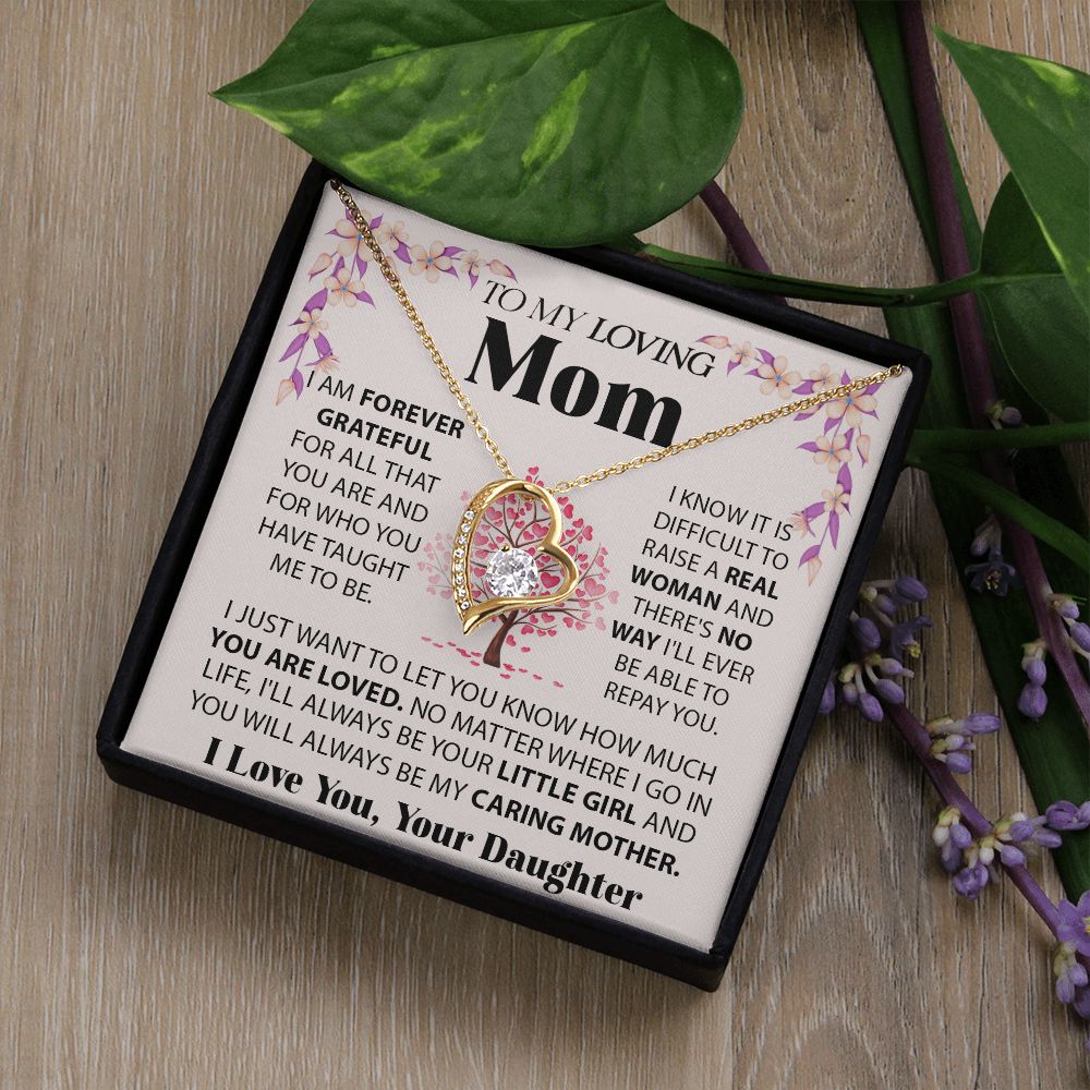 Forever Grateful - Forever Love Necklace For Mom