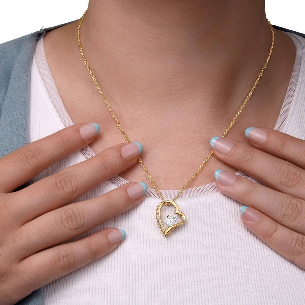 You Are Tough - Forever Love Necklace For Best Friend