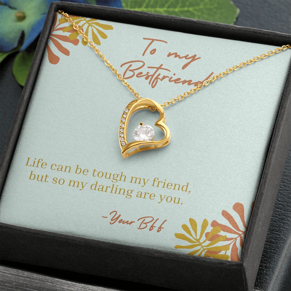You Are Tough - Forever Love Necklace For Best Friend