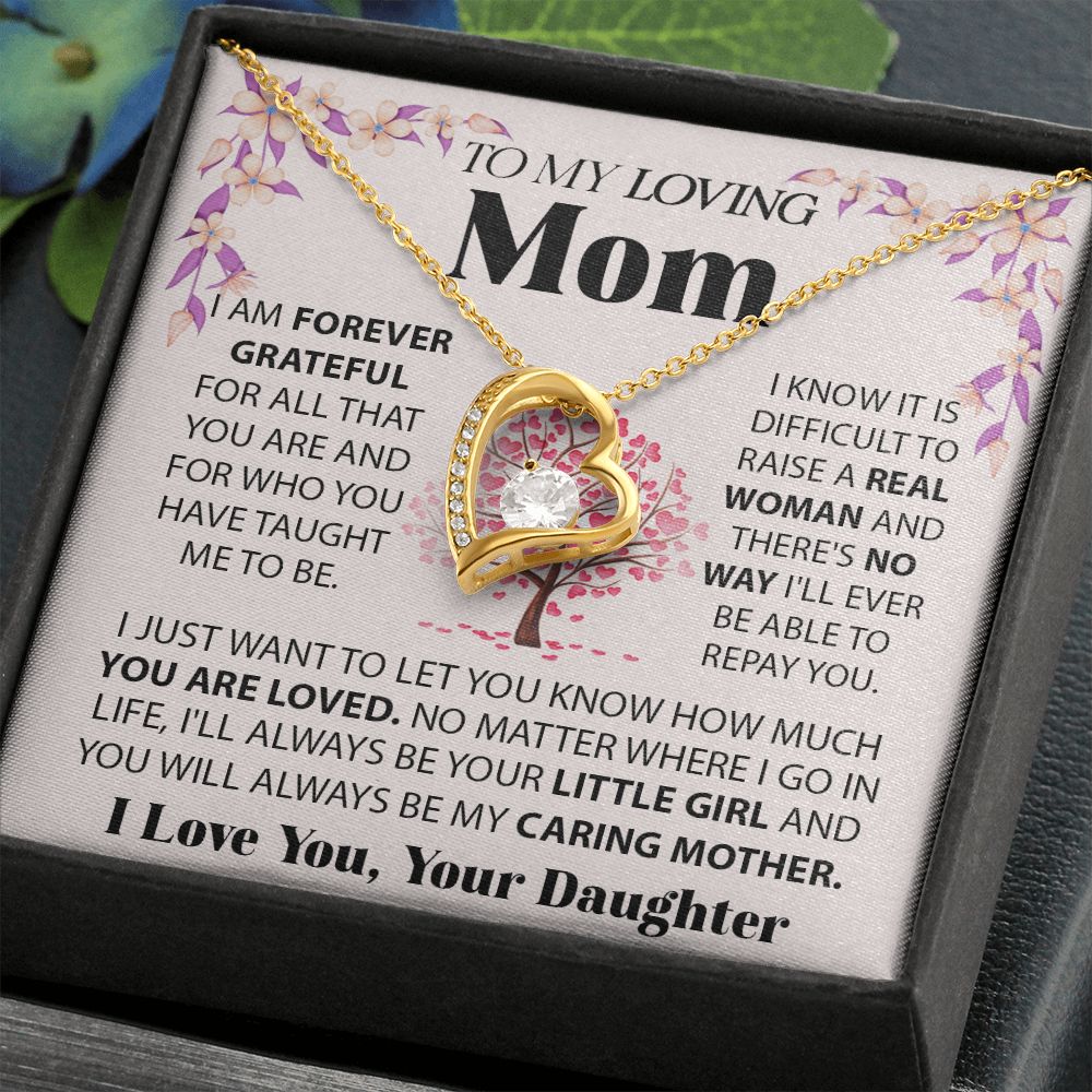 Forever Grateful - Forever Love Necklace For Mom