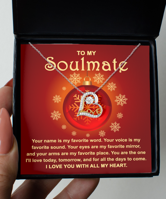 My Favorite - Love Dancing Necklace For Soulmate For Christmas