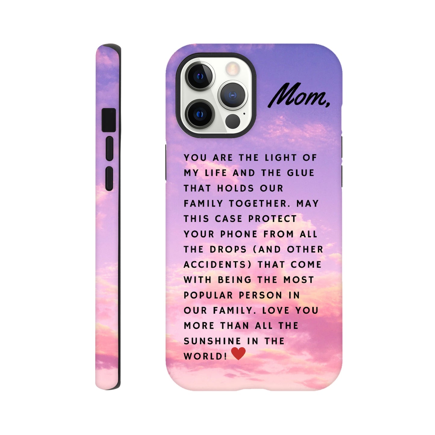 Most Popular Person's Tough Case For Mom (For iPhone)