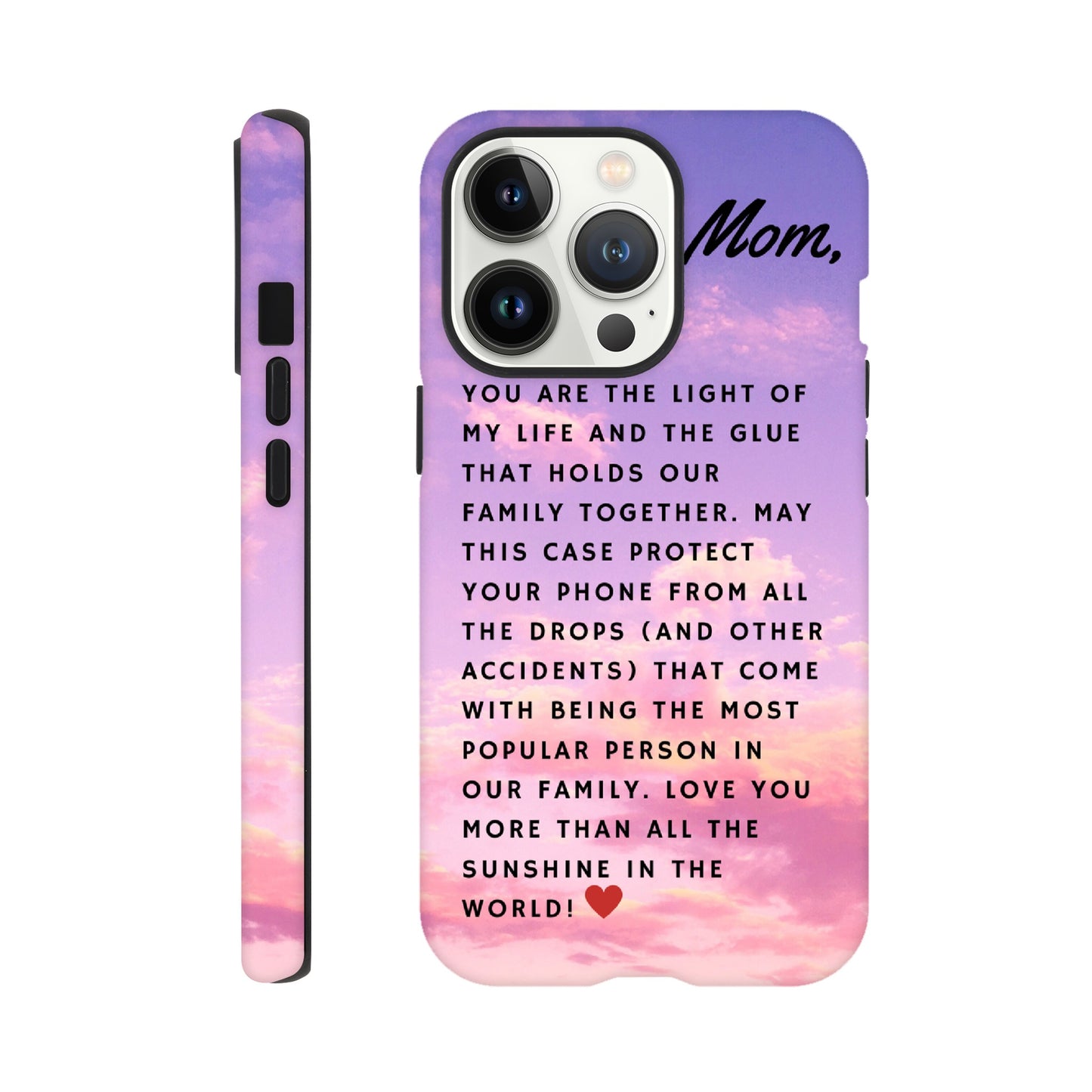 Most Popular Person's Tough Case For Mom (For iPhone)