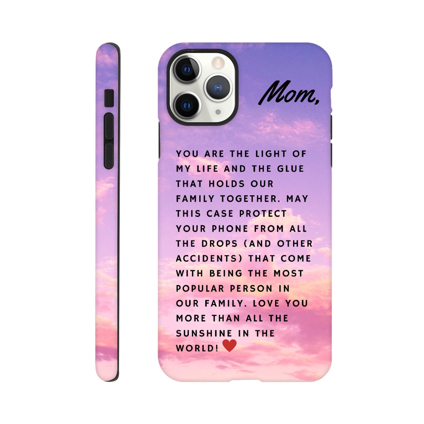 Most Popular Person's Tough Case For Mom (For iPhone)