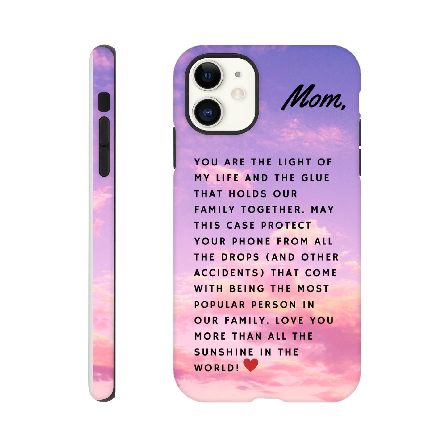 Most Popular Person's Tough Case For Mom (For iPhone)