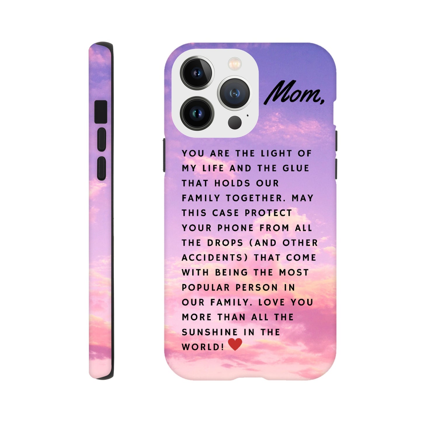 Most Popular Person's Tough Case For Mom (For iPhone)