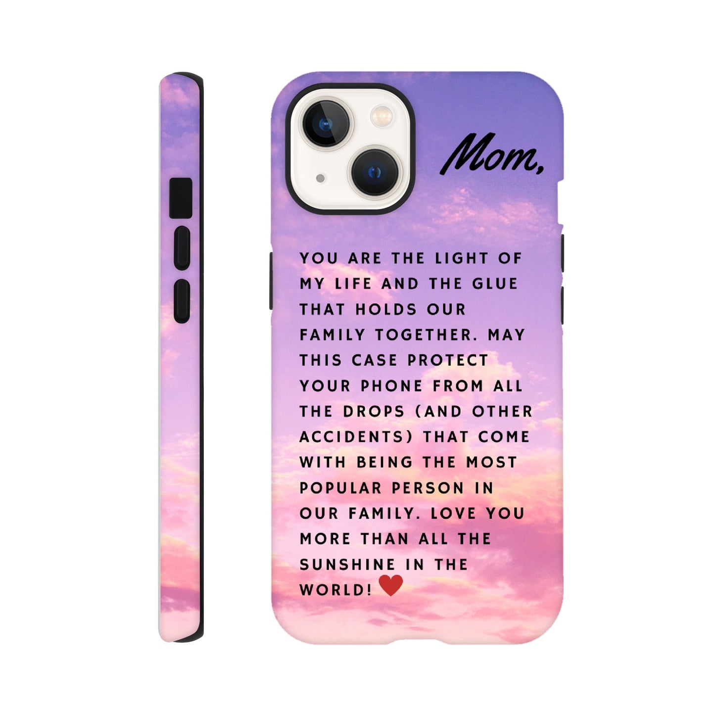 Most Popular Person's Tough Case For Mom (For iPhone)