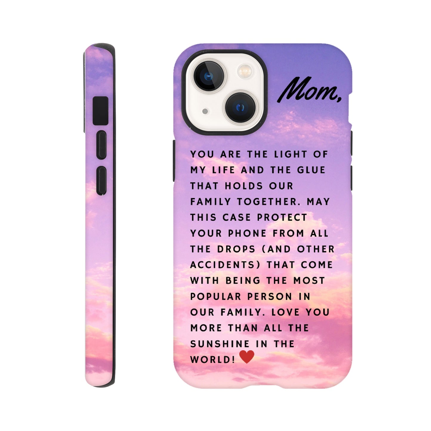 Most Popular Person's Tough Case For Mom (For iPhone)