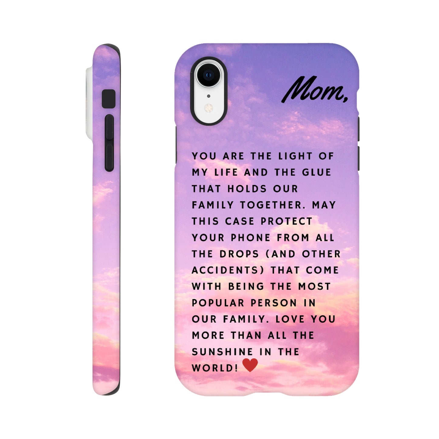 Most Popular Person's Tough Case For Mom (For iPhone)