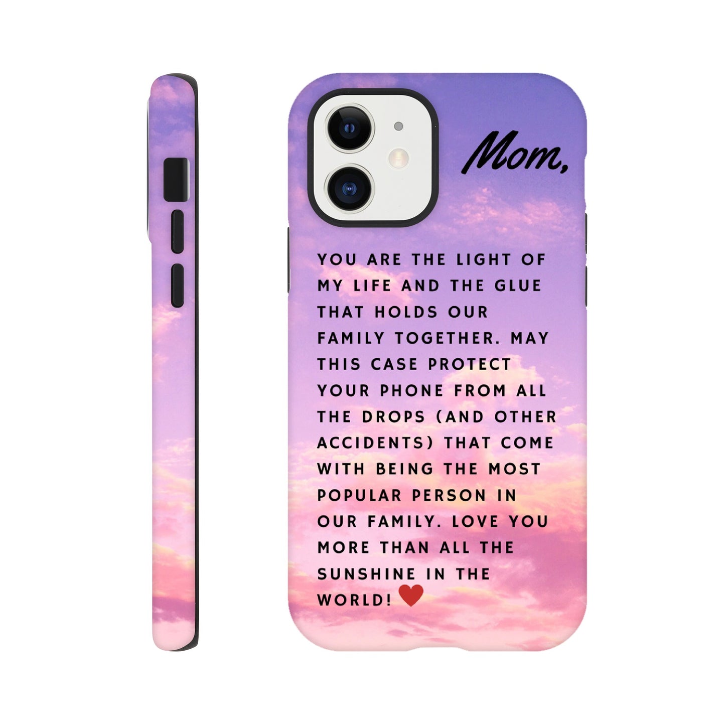 Most Popular Person's Tough Case For Mom (For iPhone)