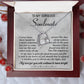 My Love For You Will Continue To Burn Bright - Forever Love Necklace For Soulmate