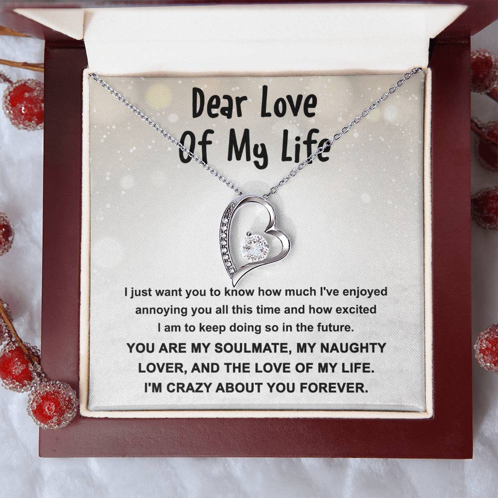 Crazy About You Forever - Forever Love Necklace For The Love Of My Life