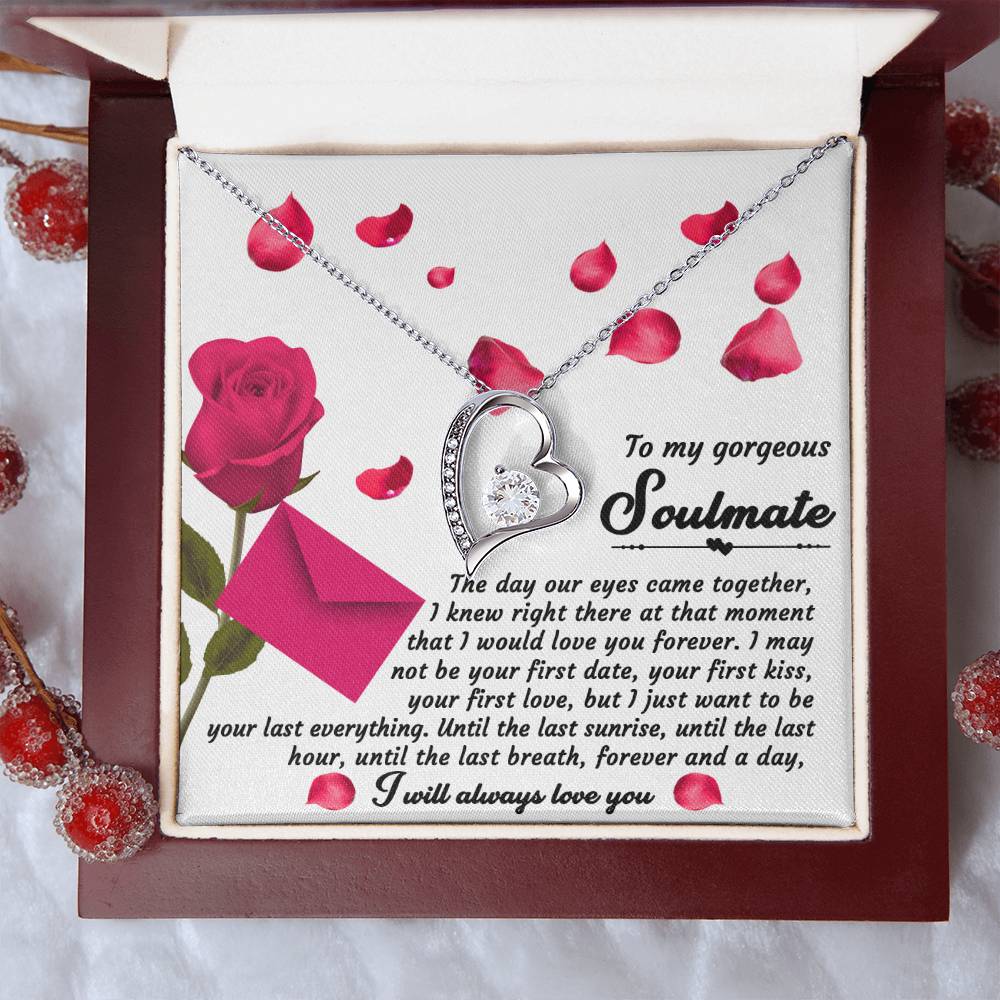 Right There At That Moment - Forever Love Necklace For Soulmate