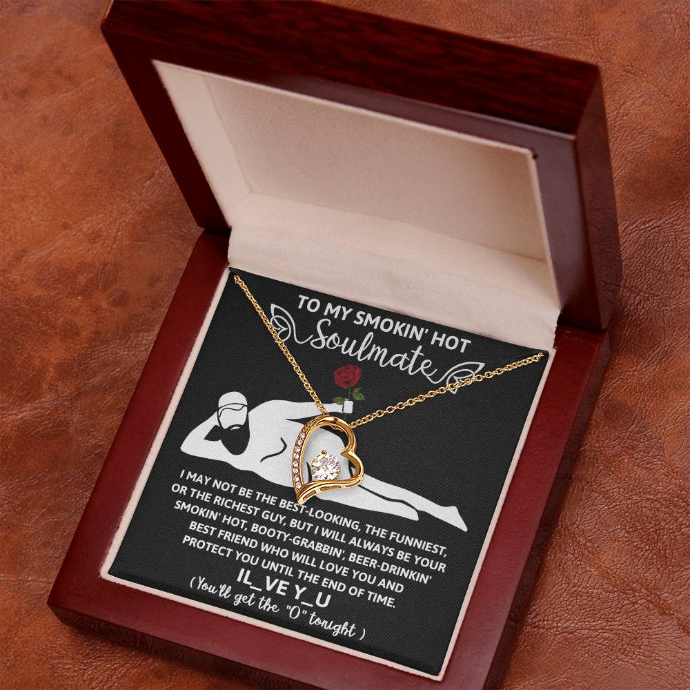 Until The End Of Time - Forever Love Necklace For Soulmate