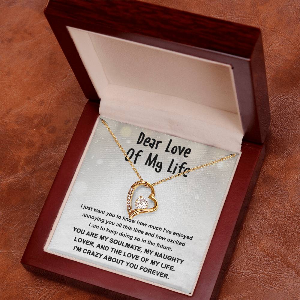 Crazy About You Forever - Forever Love Necklace For The Love Of My Life