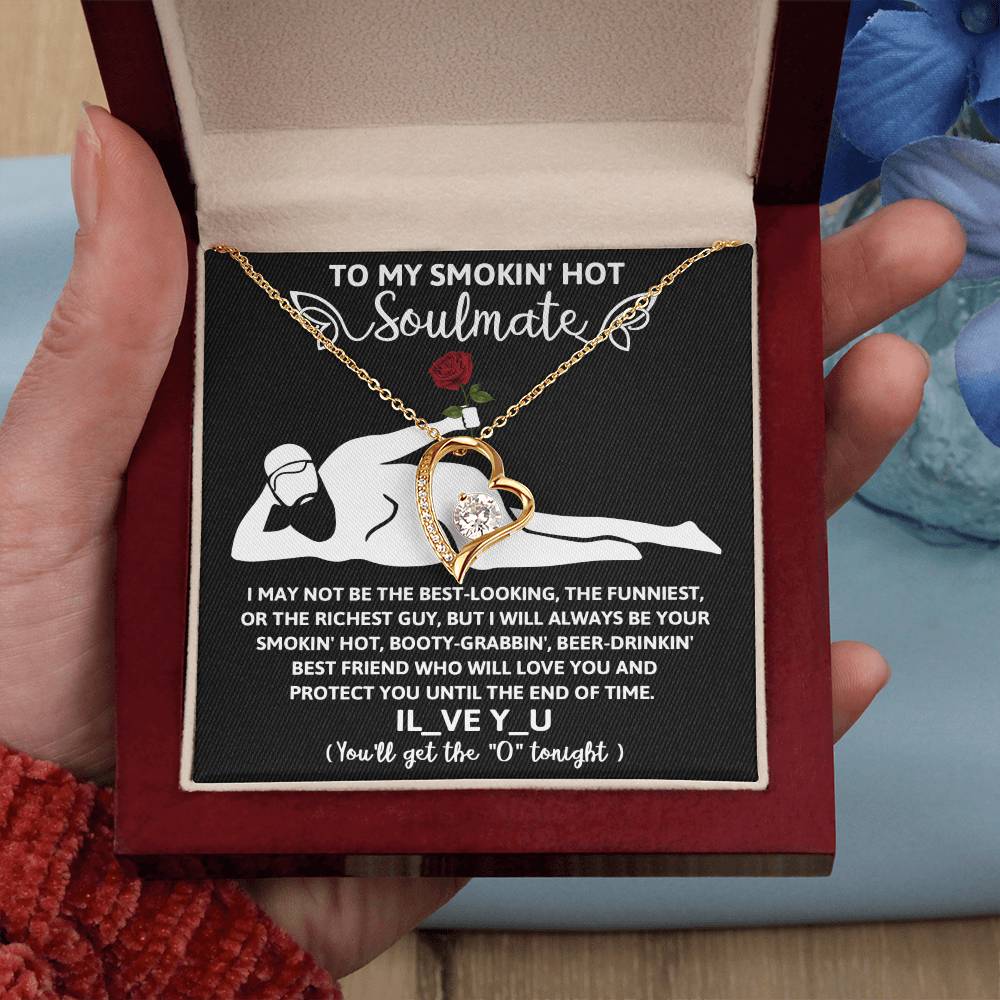 Until The End Of Time - Forever Love Necklace For Soulmate