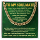Chosen To Love - Length-Adjustable Cuban Link Chain For Soulmate