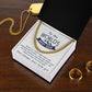 I Love And Adore You - Length Adjustable Cuban Link Chain For Dad