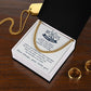 You Get What You Need - Length Adjustable Cuban Link Chain For Dad