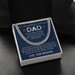 Symbol Of Love - Length Adjustable Cuban Link Chain For Dad
