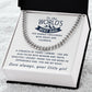 So Dependable - Length Adjustable Cuban Link Chain For Dad