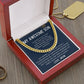 Nothing You Cannot Achieve - Length Adjustable Cuban Link Chain For Son