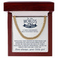 World's Best Dad - Length Adjustable Cuban Link Chain For Dad
