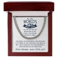 Reason To Smile - Length Adjustable Cuban Link Chain For Dad