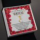 Endless Love & Happiness - Alluring Beauty Necklace For Bride