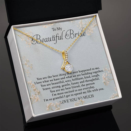 Love You So Much - Alluring Beauty Necklace For Bride