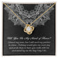 My Partner In Crime - Love Knot Necklace For Maid Of Honor