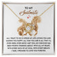 Making You Happy - Love Knot Necklace For Soulmate For Christmas