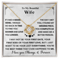 If I Had A Magic Genie - Love Knot Necklace For Wife