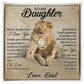 Proud To Be Your Father - Love Knot Necklace For Daughter