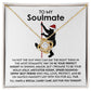 On Santa's Naughty List - Love Knot Necklace For Soulmate For Christmas