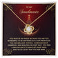 You Must Be An Angel - Love Knot Necklace For Soulmate For Christmas